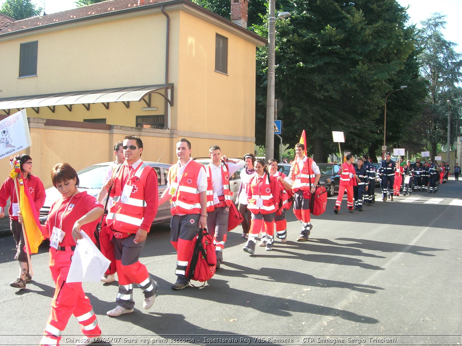 Chivasso - 16 giugno 2007 - Gara Regionale di Primo Soccorso  - Croce Rossa Italiana - Ispettorato Regionale Volontari del Soccorso Piemonte