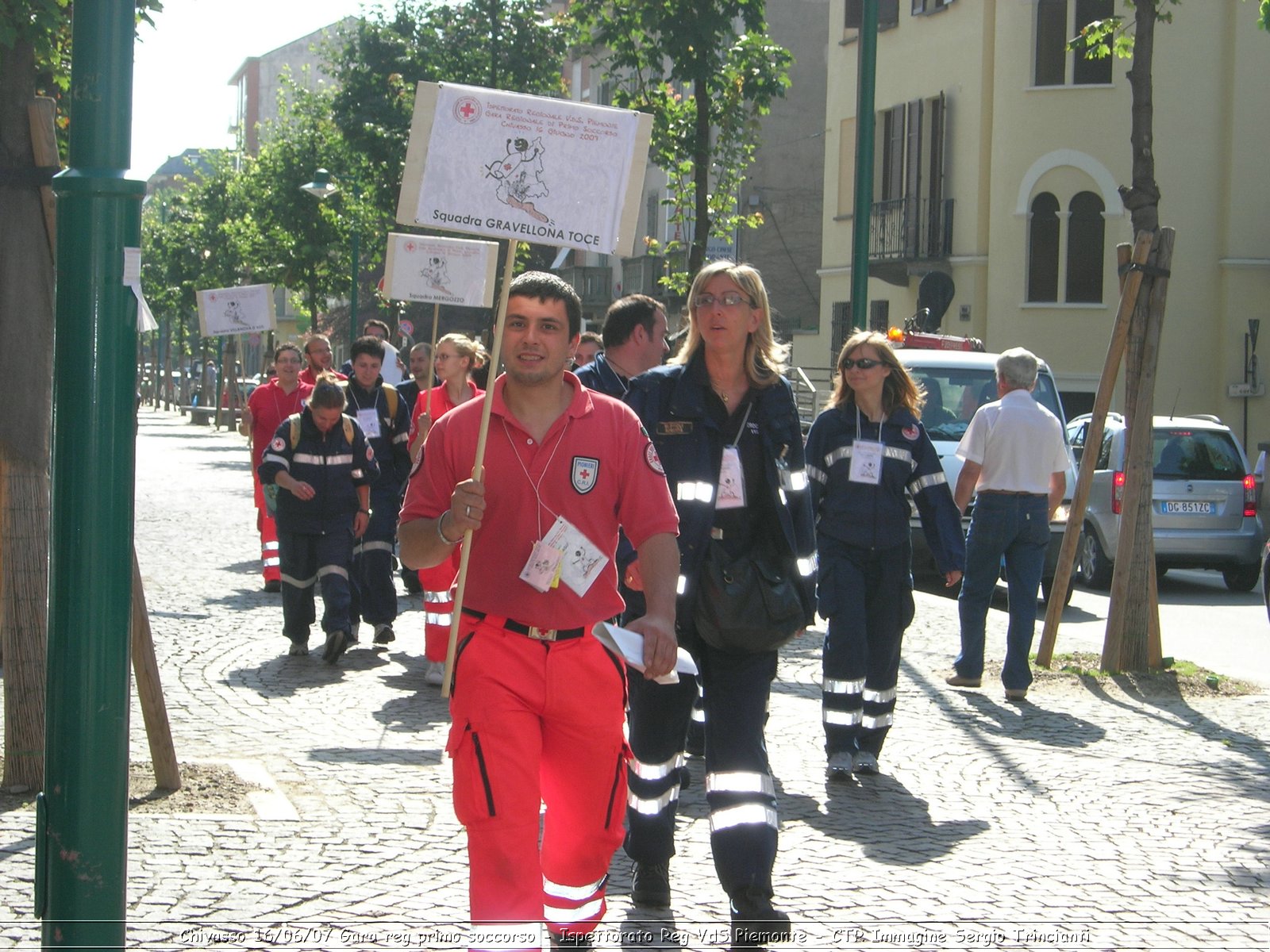 Chivasso - 16 giugno 2007 - Gara Regionale di Primo Soccorso  - Croce Rossa Italiana - Ispettorato Regionale Volontari del Soccorso Piemonte