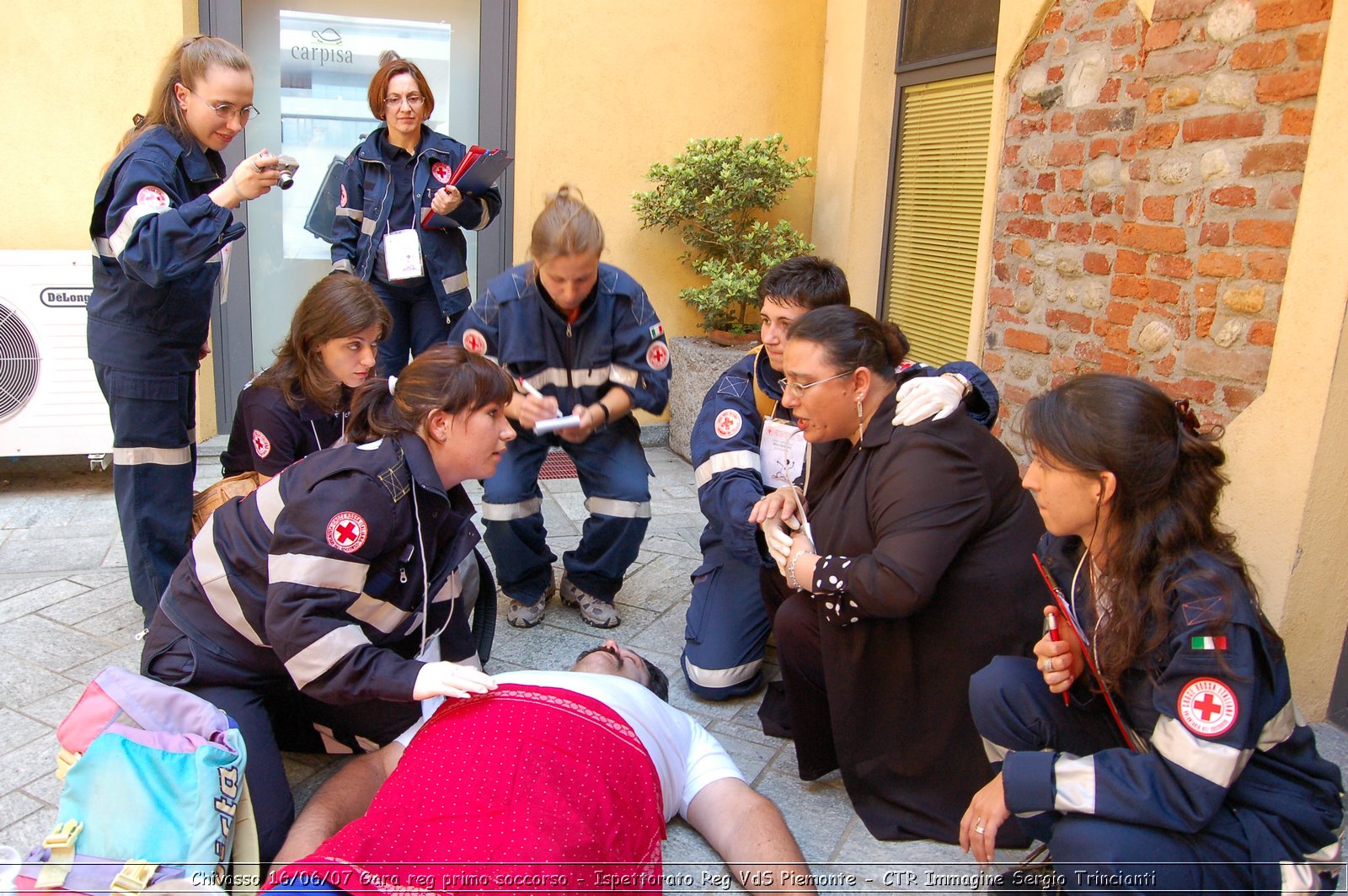 Chivasso - 16 giugno 2007 - Gara Regionale di Primo Soccorso  - Croce Rossa Italiana - Ispettorato Regionale Volontari del Soccorso Piemonte