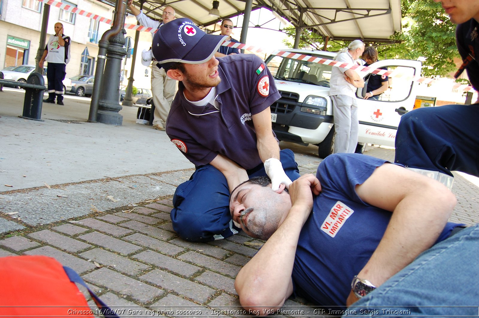 Chivasso - 16 giugno 2007 - Gara Regionale di Primo Soccorso  - Croce Rossa Italiana - Ispettorato Regionale Volontari del Soccorso Piemonte