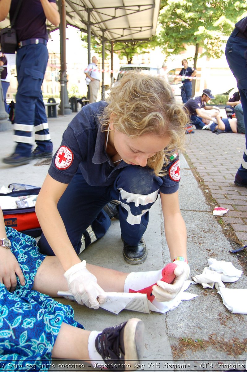 Chivasso - 16 giugno 2007 - Gara Regionale di Primo Soccorso  - Croce Rossa Italiana - Ispettorato Regionale Volontari del Soccorso Piemonte