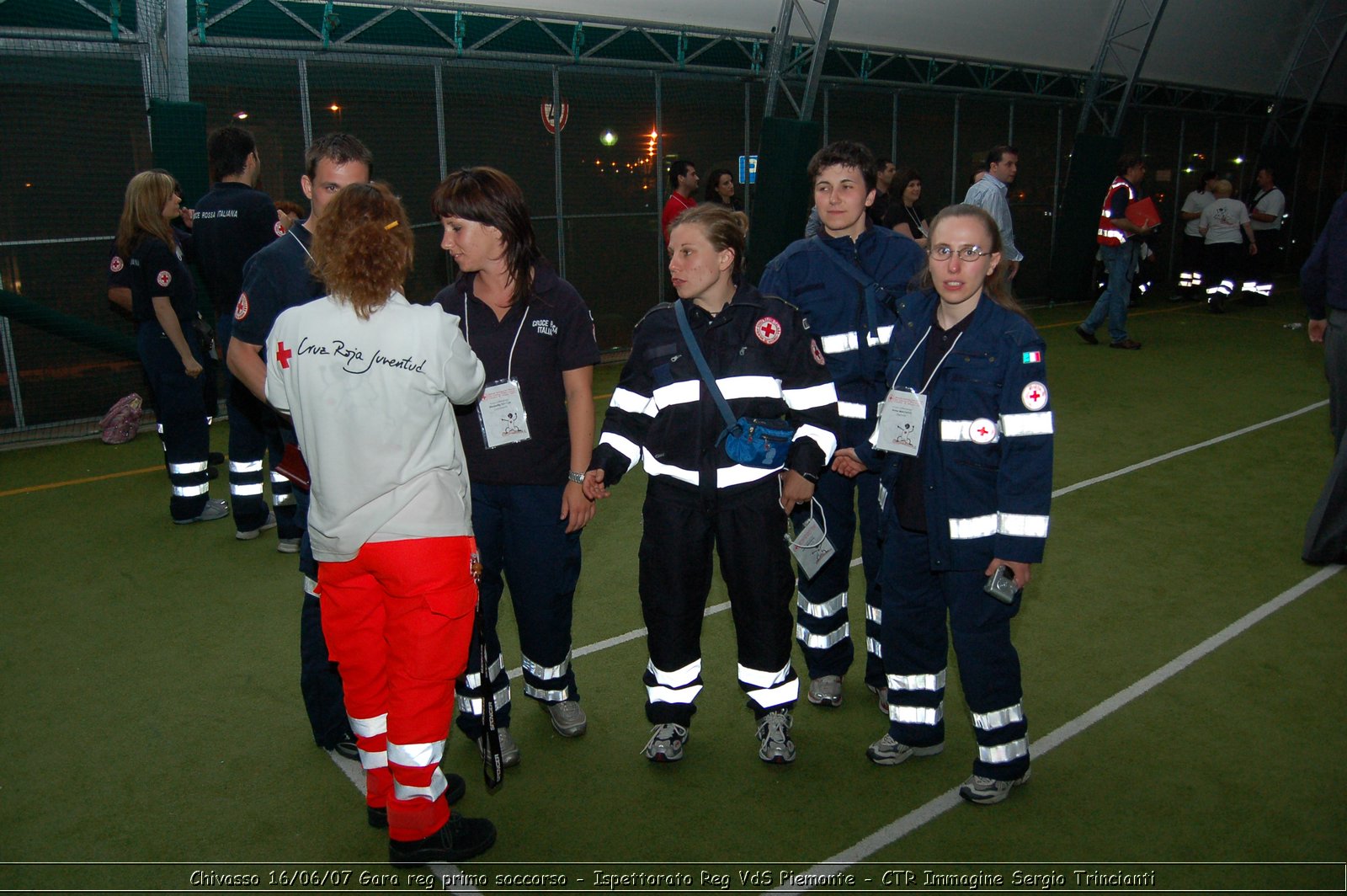 Chivasso - 16 giugno 2007 - Gara Regionale di Primo Soccorso  - Croce Rossa Italiana - Ispettorato Regionale Volontari del Soccorso Piemonte