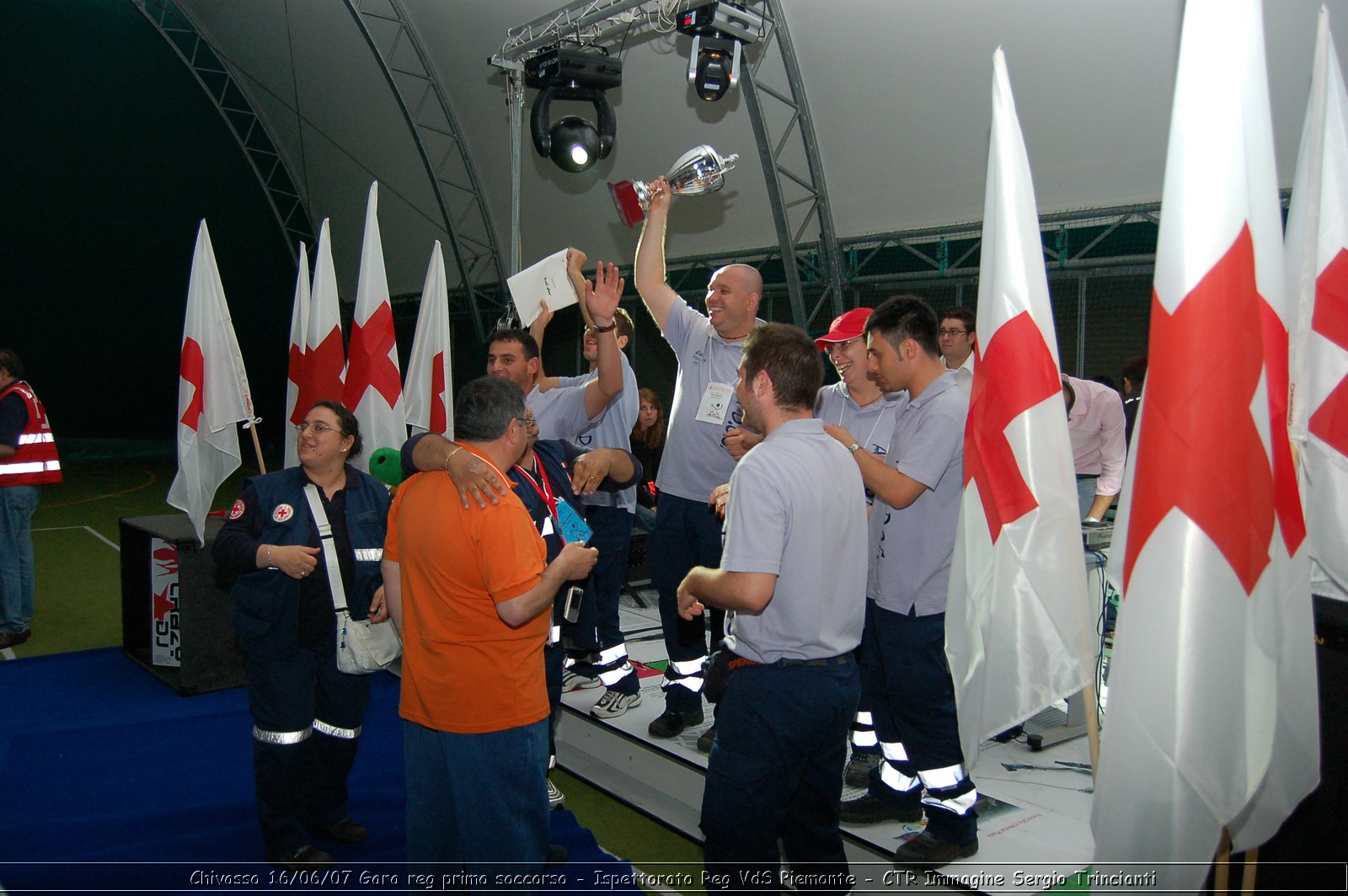 Chivasso - 16 giugno 2007 - Gara Regionale di Primo Soccorso  - Croce Rossa Italiana - Ispettorato Regionale Volontari del Soccorso Piemonte