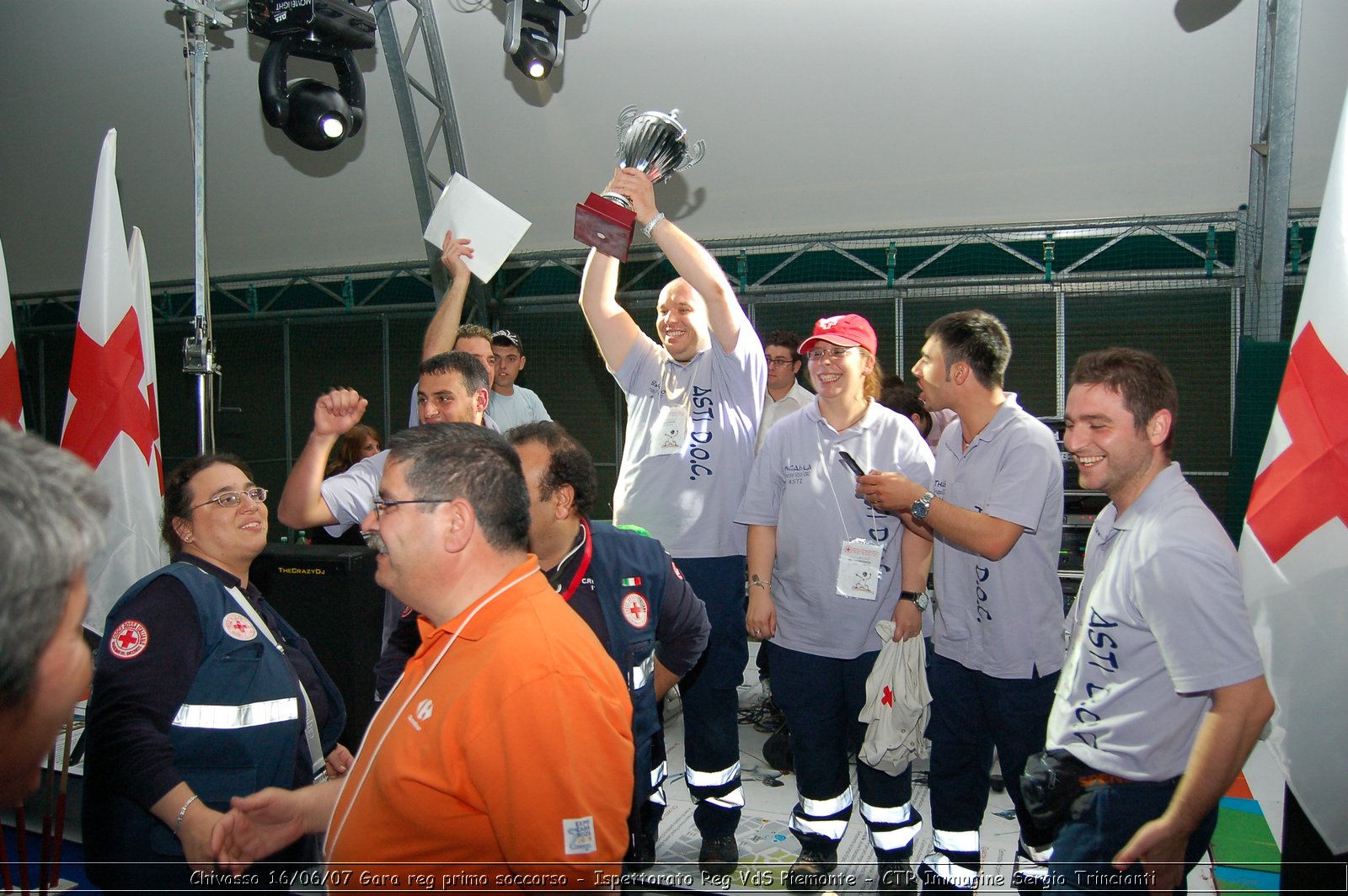 Chivasso - 16 giugno 2007 - Gara Regionale di Primo Soccorso  - Croce Rossa Italiana - Ispettorato Regionale Volontari del Soccorso Piemonte