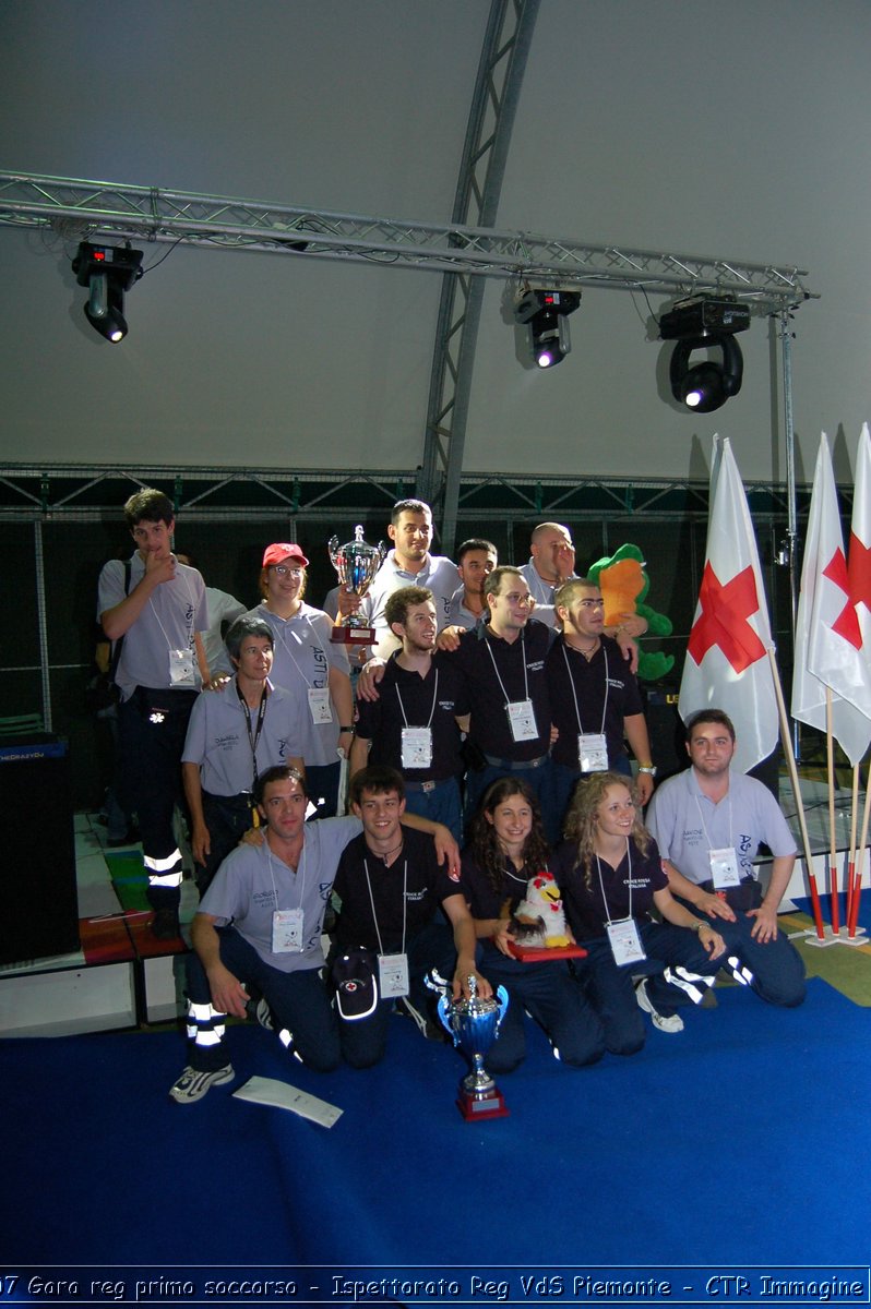 Chivasso - 16 giugno 2007 - Gara Regionale di Primo Soccorso  - Croce Rossa Italiana - Ispettorato Regionale Volontari del Soccorso Piemonte