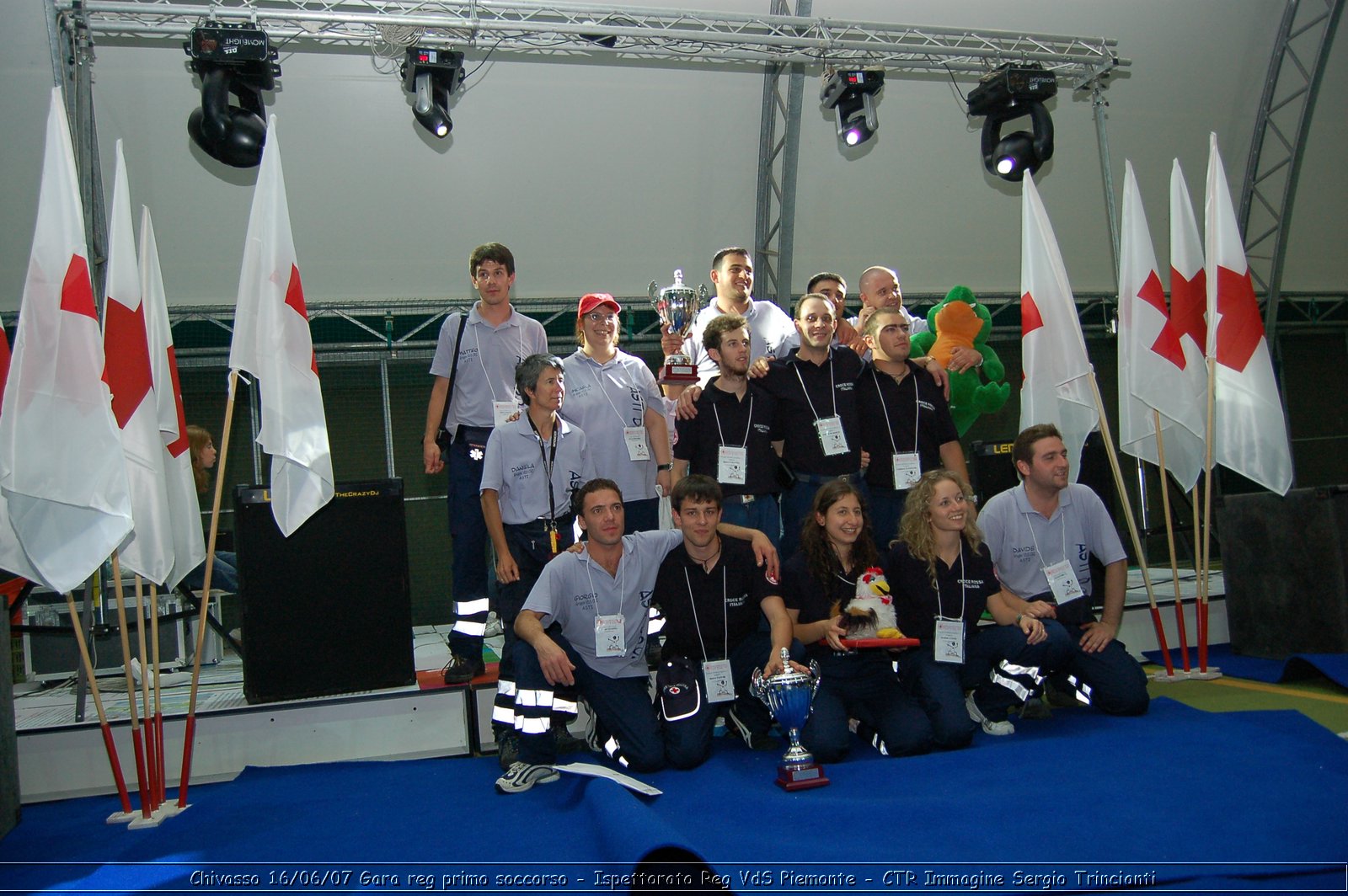 Chivasso - 16 giugno 2007 - Gara Regionale di Primo Soccorso  - Croce Rossa Italiana - Ispettorato Regionale Volontari del Soccorso Piemonte