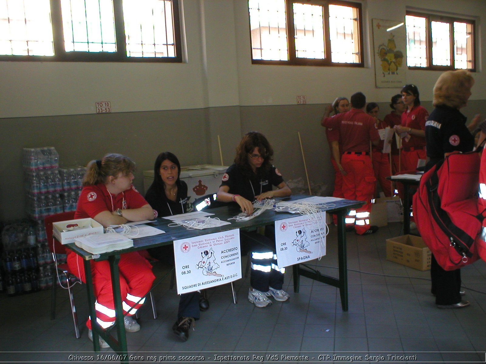 Chivasso - 16 giugno 2007 - Gara Regionale di Primo Soccorso  - Croce Rossa Italiana - Ispettorato Regionale Volontari del Soccorso Piemonte