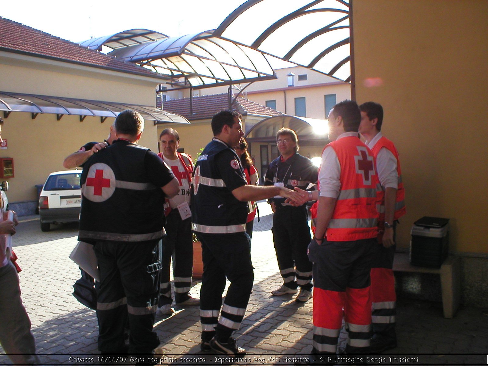 Chivasso - 16 giugno 2007 - Gara Regionale di Primo Soccorso  - Croce Rossa Italiana - Ispettorato Regionale Volontari del Soccorso Piemonte