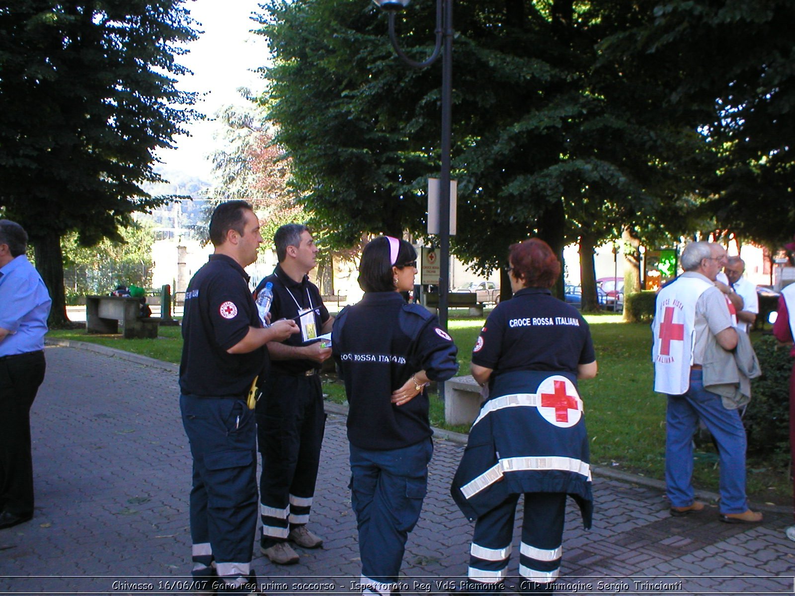 Chivasso - 16 giugno 2007 - Gara Regionale di Primo Soccorso  - Croce Rossa Italiana - Ispettorato Regionale Volontari del Soccorso Piemonte