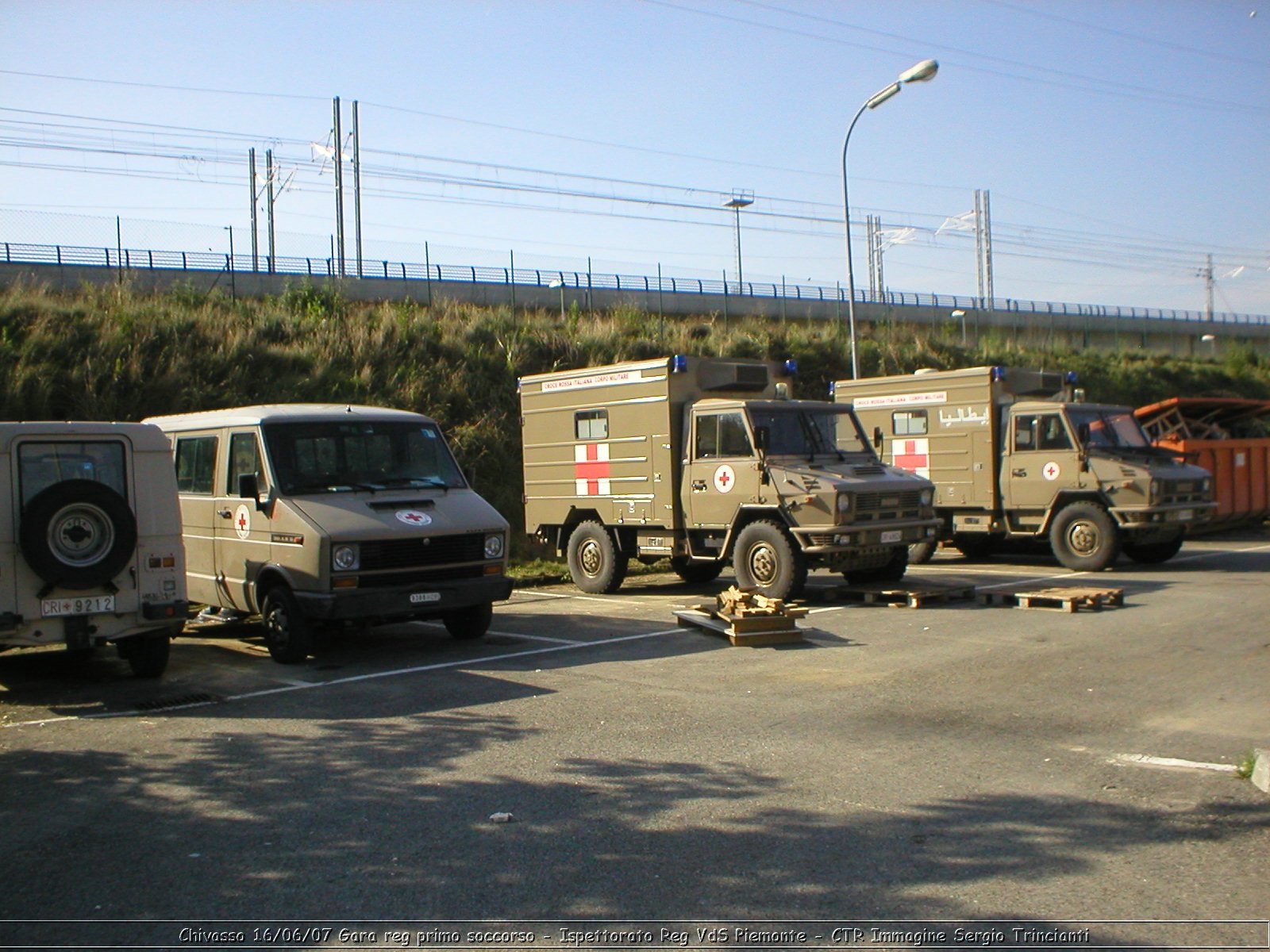 Chivasso - 16 giugno 2007 - Gara Regionale di Primo Soccorso  - Croce Rossa Italiana - Ispettorato Regionale Volontari del Soccorso Piemonte