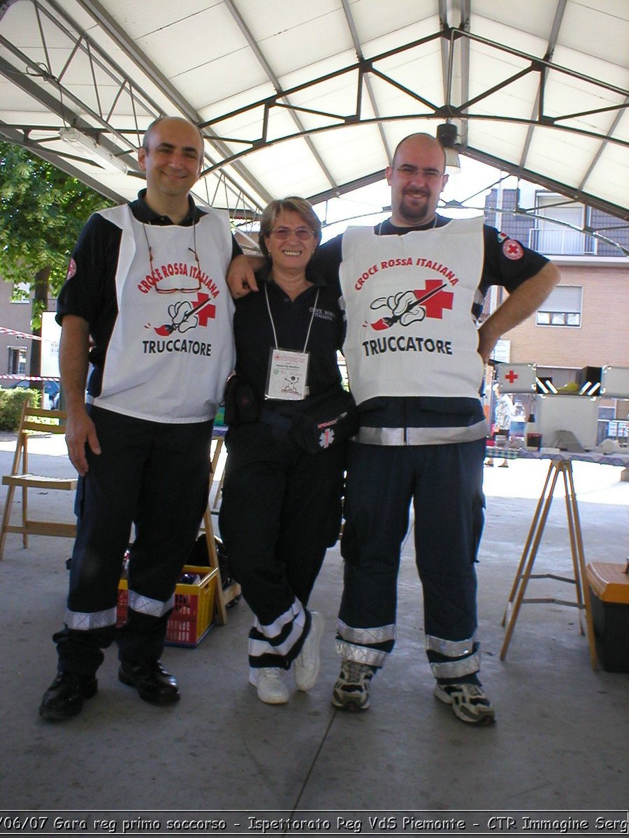 Chivasso - 16 giugno 2007 - Gara Regionale di Primo Soccorso  - Croce Rossa Italiana - Ispettorato Regionale Volontari del Soccorso Piemonte