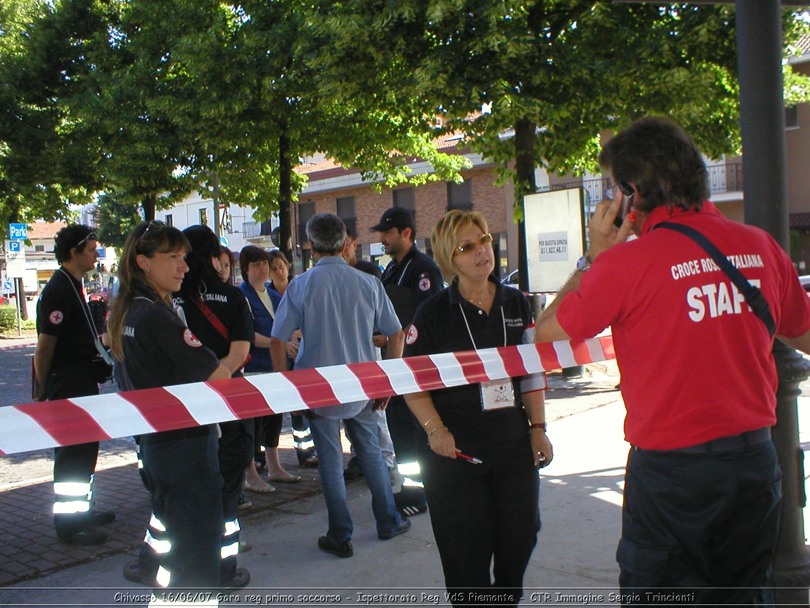 Chivasso - 16 giugno 2007 - Gara Regionale di Primo Soccorso  - Croce Rossa Italiana - Ispettorato Regionale Volontari del Soccorso Piemonte