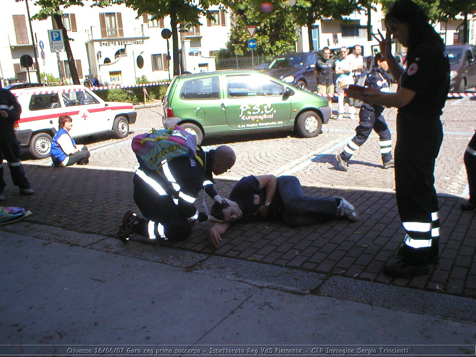 Chivasso - 16 giugno 2007 - Gara Regionale di Primo Soccorso  - Croce Rossa Italiana - Ispettorato Regionale Volontari del Soccorso Piemonte