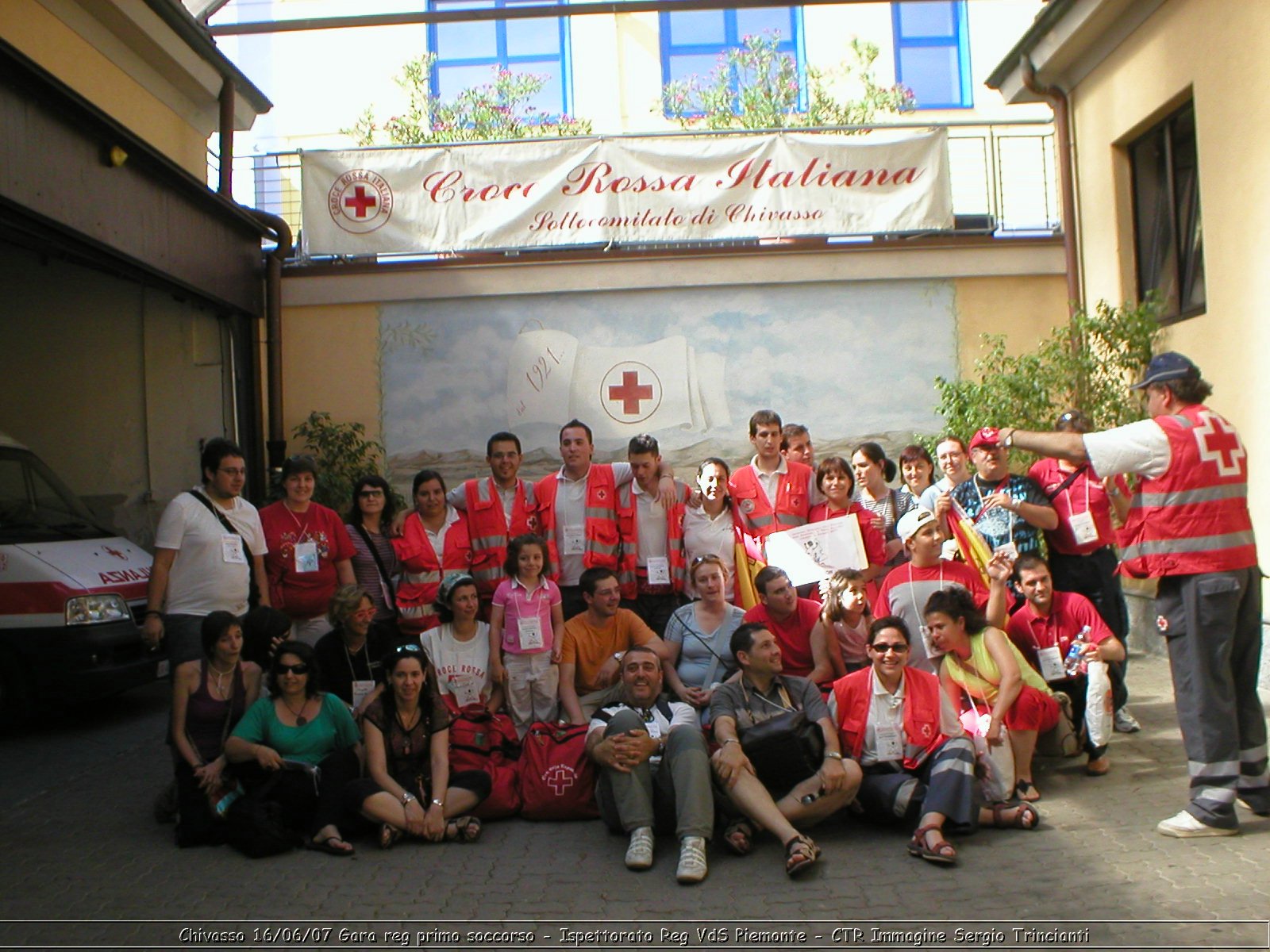 Chivasso - 16 giugno 2007 - Gara Regionale di Primo Soccorso  - Croce Rossa Italiana - Ispettorato Regionale Volontari del Soccorso Piemonte