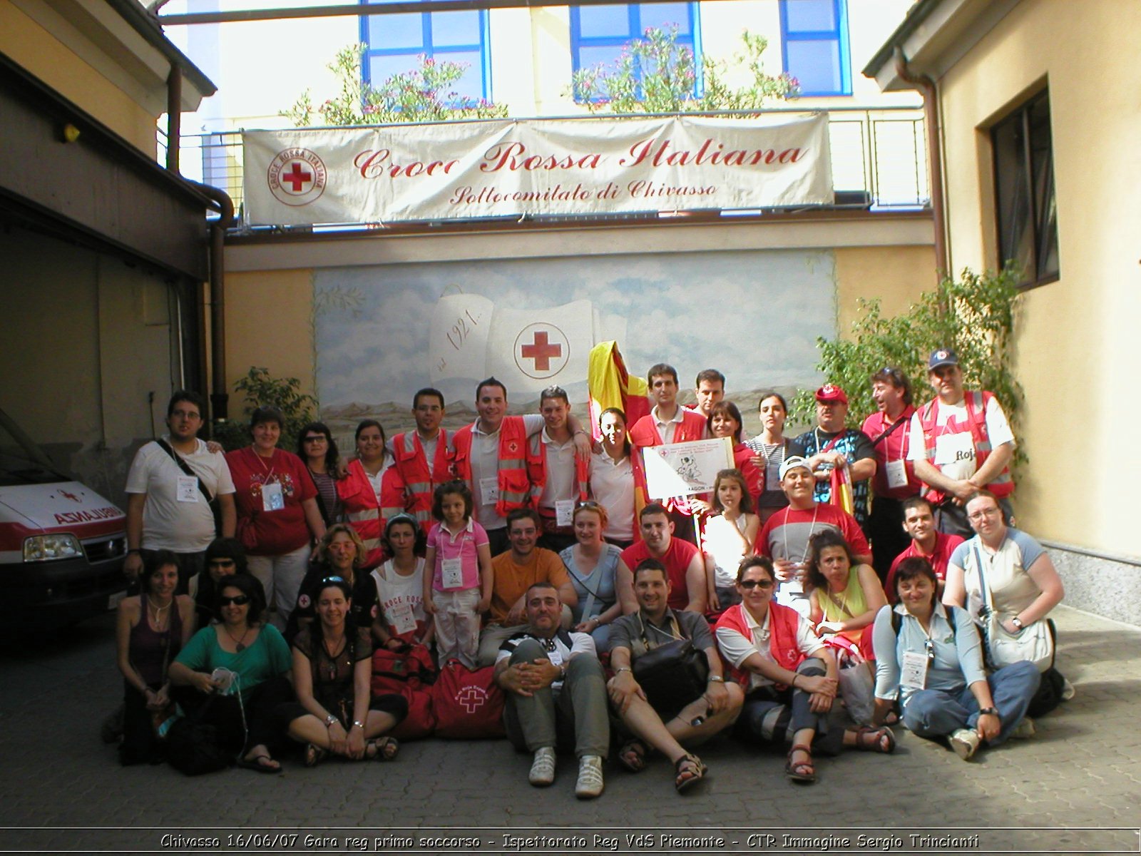 Chivasso - 16 giugno 2007 - Gara Regionale di Primo Soccorso  - Croce Rossa Italiana - Ispettorato Regionale Volontari del Soccorso Piemonte