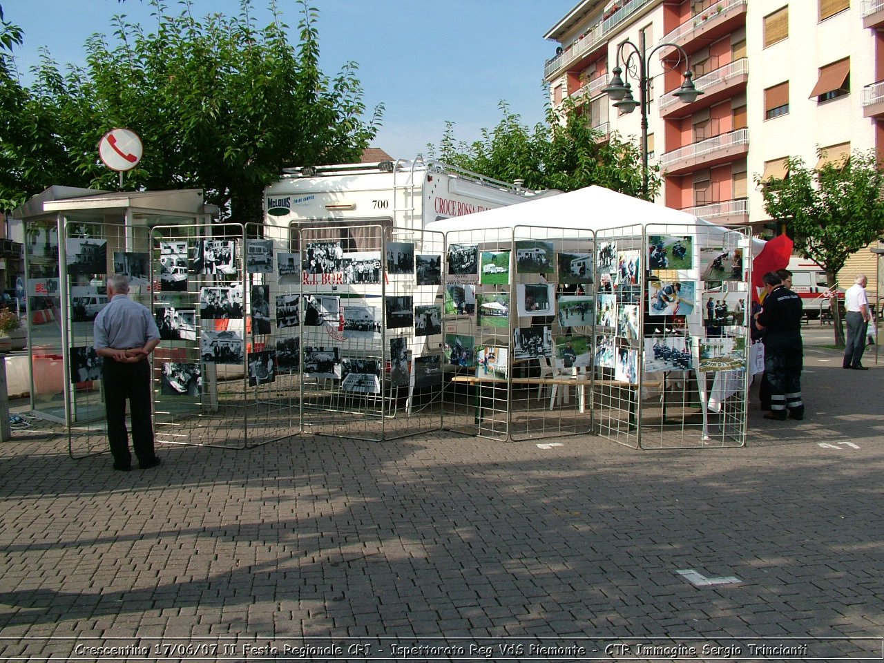 Crescentino - 17 giugno 2007 - II festa regionale CRI   - Croce Rossa Italiana - Ispettorato Regionale Volontari del Soccorso Piemonte