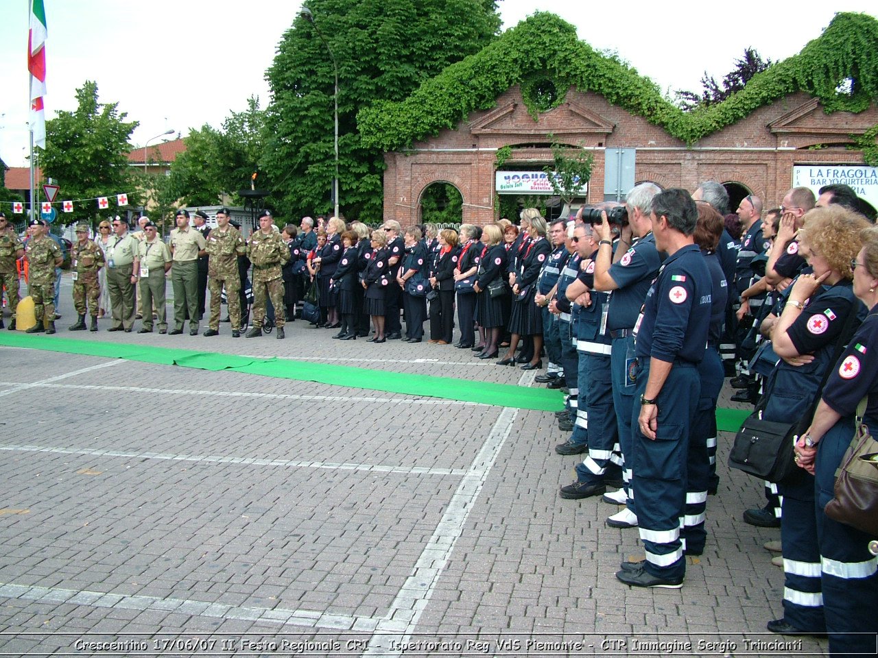 Crescentino - 17 giugno 2007 - II festa regionale CRI   - Croce Rossa Italiana - Ispettorato Regionale Volontari del Soccorso Piemonte