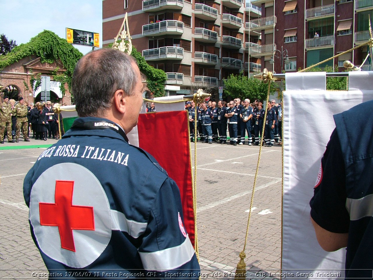 Crescentino - 17 giugno 2007 - II festa regionale CRI   - Croce Rossa Italiana - Ispettorato Regionale Volontari del Soccorso Piemonte