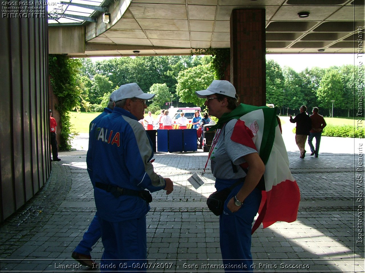 Limerick - Irlanda 05-08/07/2007 - Gara internazionale di Primo Soccorso - FACE First Aid Convention in Europe Ireland - Croce Rossa Italiana - Ispettorato Regionale Volontari del Soccorso Piemonte