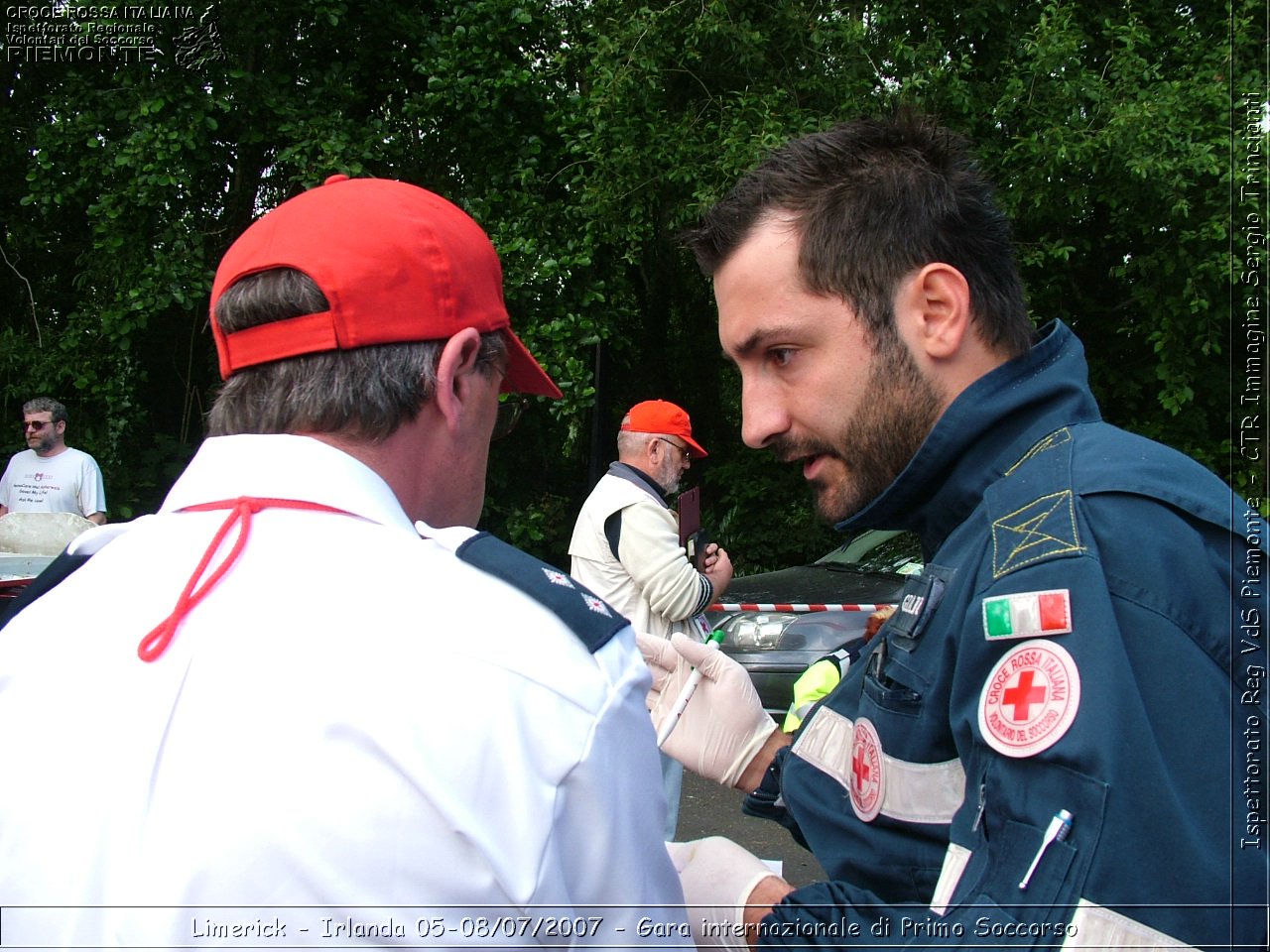 Limerick - Irlanda 05-08/07/2007 - Gara internazionale di Primo Soccorso - FACE First Aid Convention in Europe Ireland - Croce Rossa Italiana - Ispettorato Regionale Volontari del Soccorso Piemonte