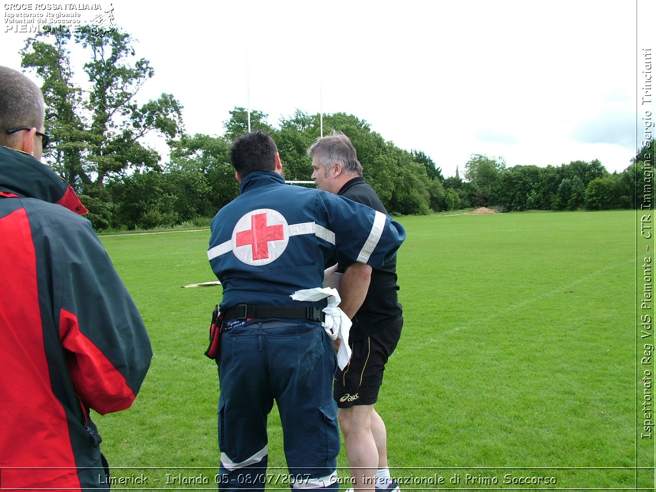 Limerick - Irlanda 05-08/07/2007 - Gara internazionale di Primo Soccorso - FACE First Aid Convention in Europe Ireland - Croce Rossa Italiana - Ispettorato Regionale Volontari del Soccorso Piemonte