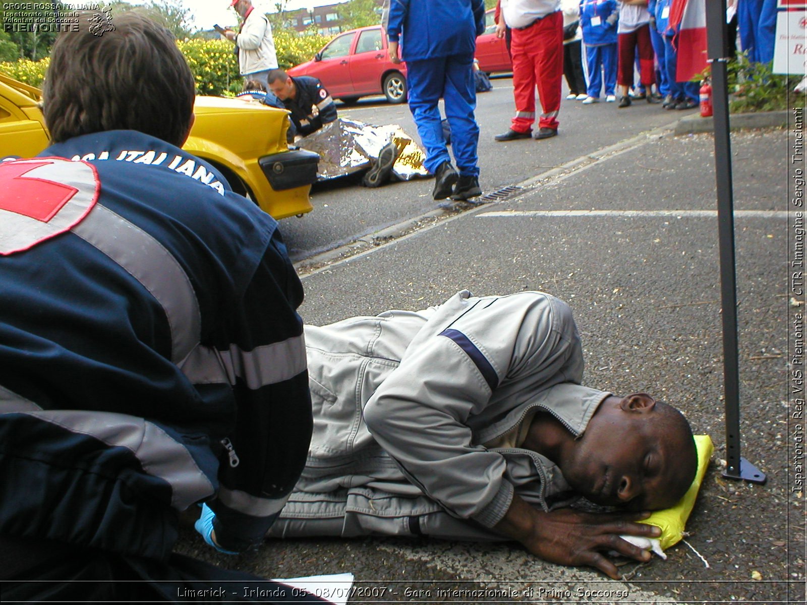 Limerick - Irlanda 05-08/07/2007 - Gara internazionale di Primo Soccorso - FACE First Aid Convention in Europe Ireland - Croce Rossa Italiana - Ispettorato Regionale Volontari del Soccorso Piemonte