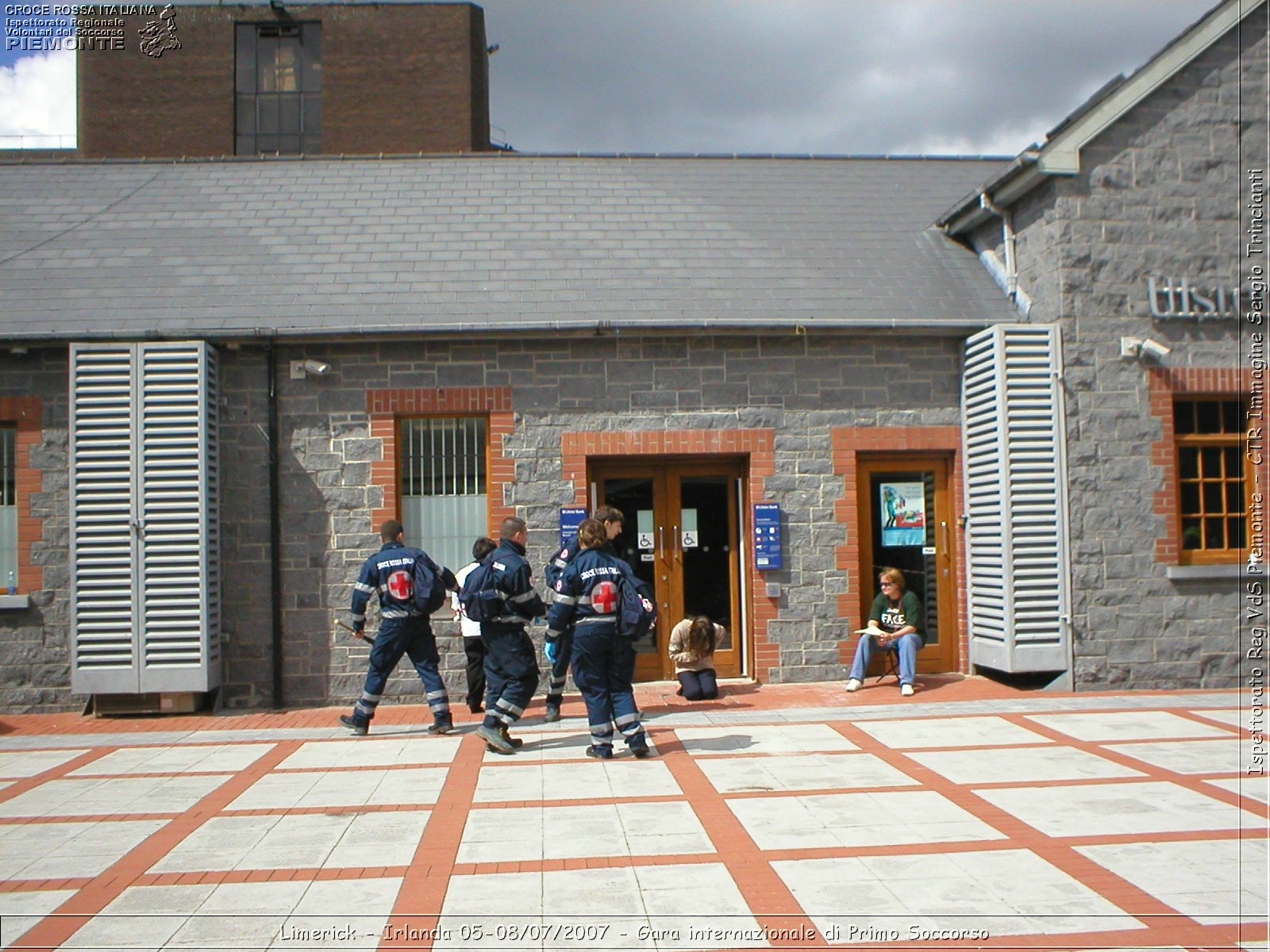 Limerick - Irlanda 05-08/07/2007 - Gara internazionale di Primo Soccorso - FACE First Aid Convention in Europe Ireland - Croce Rossa Italiana - Ispettorato Regionale Volontari del Soccorso Piemonte