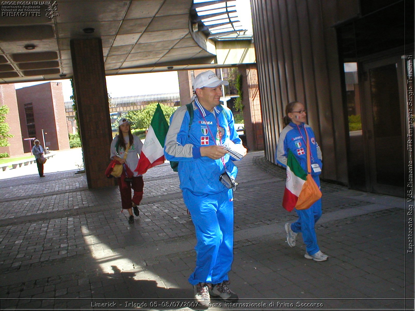 Limerick - Irlanda 05-08/07/2007 - Gara internazionale di Primo Soccorso - FACE First Aid Convention in Europe Ireland - Croce Rossa Italiana - Ispettorato Regionale Volontari del Soccorso Piemonte