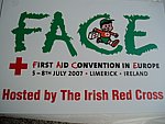 Limerick - Irlanda 05-08/07/2007 - Gara internazionale di Primo Soccorso - FACE First Aid Convention in Europe Ireland - Croce Rossa Italiana - Ispettorato Regionale Volontari del Soccorso Piemonte