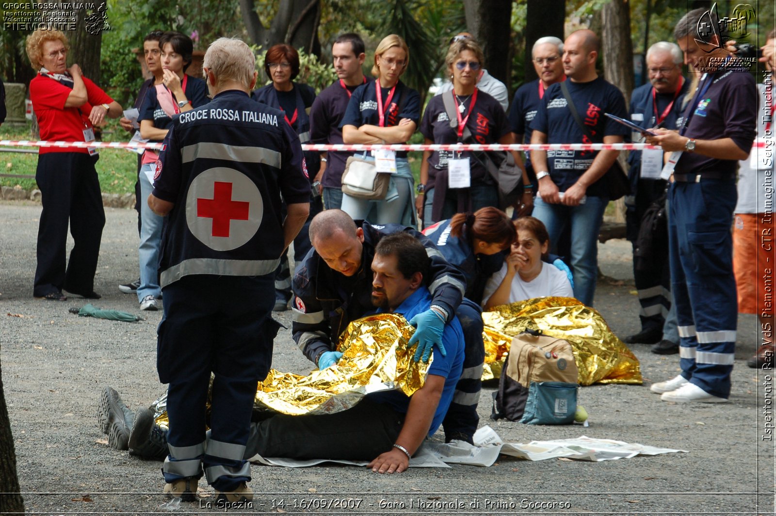 La Spezia - 14-16/09/2007 - Gara Nazionale di Primo Soccorso  - Croce Rossa Italiana - Ispettorato Regionale Volontari del Soccorso Piemonte