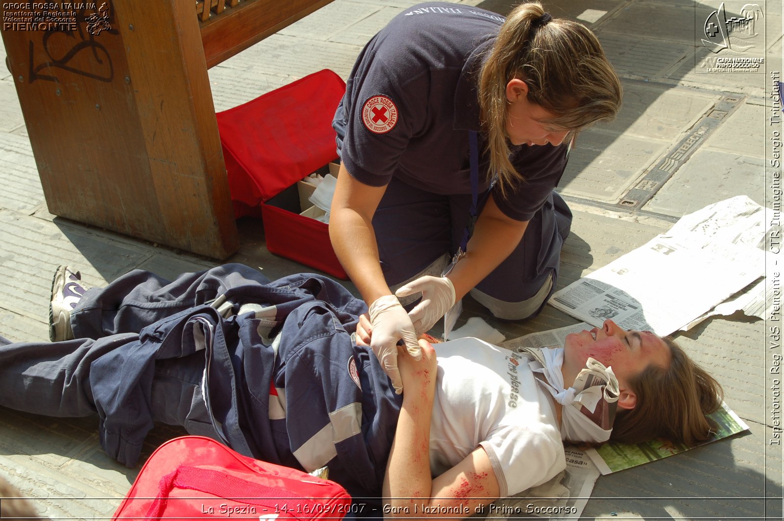 La Spezia - 14-16/09/2007 - Gara Nazionale di Primo Soccorso  - Croce Rossa Italiana - Ispettorato Regionale Volontari del Soccorso Piemonte