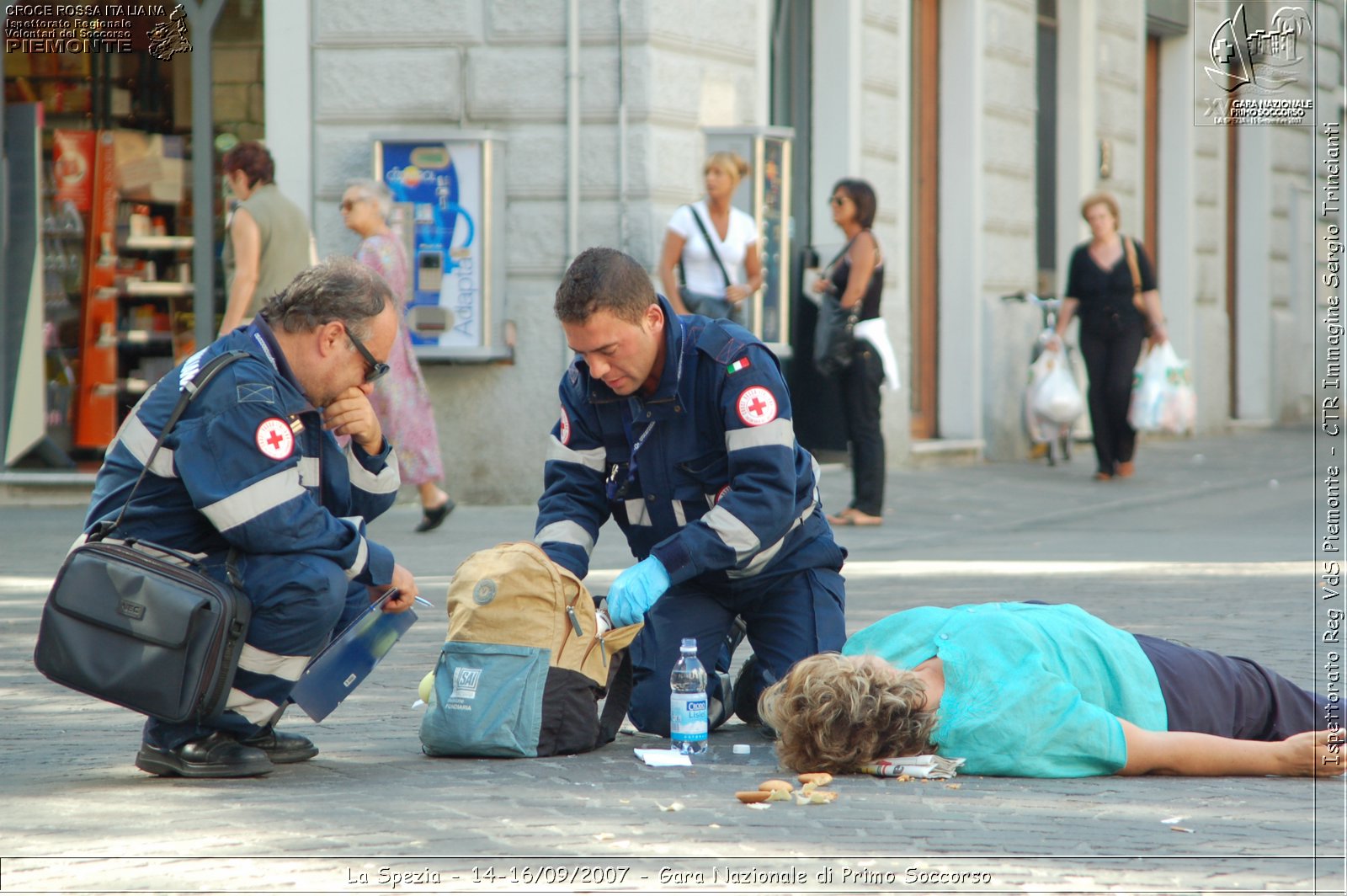 La Spezia - 14-16/09/2007 - Gara Nazionale di Primo Soccorso  - Croce Rossa Italiana - Ispettorato Regionale Volontari del Soccorso Piemonte