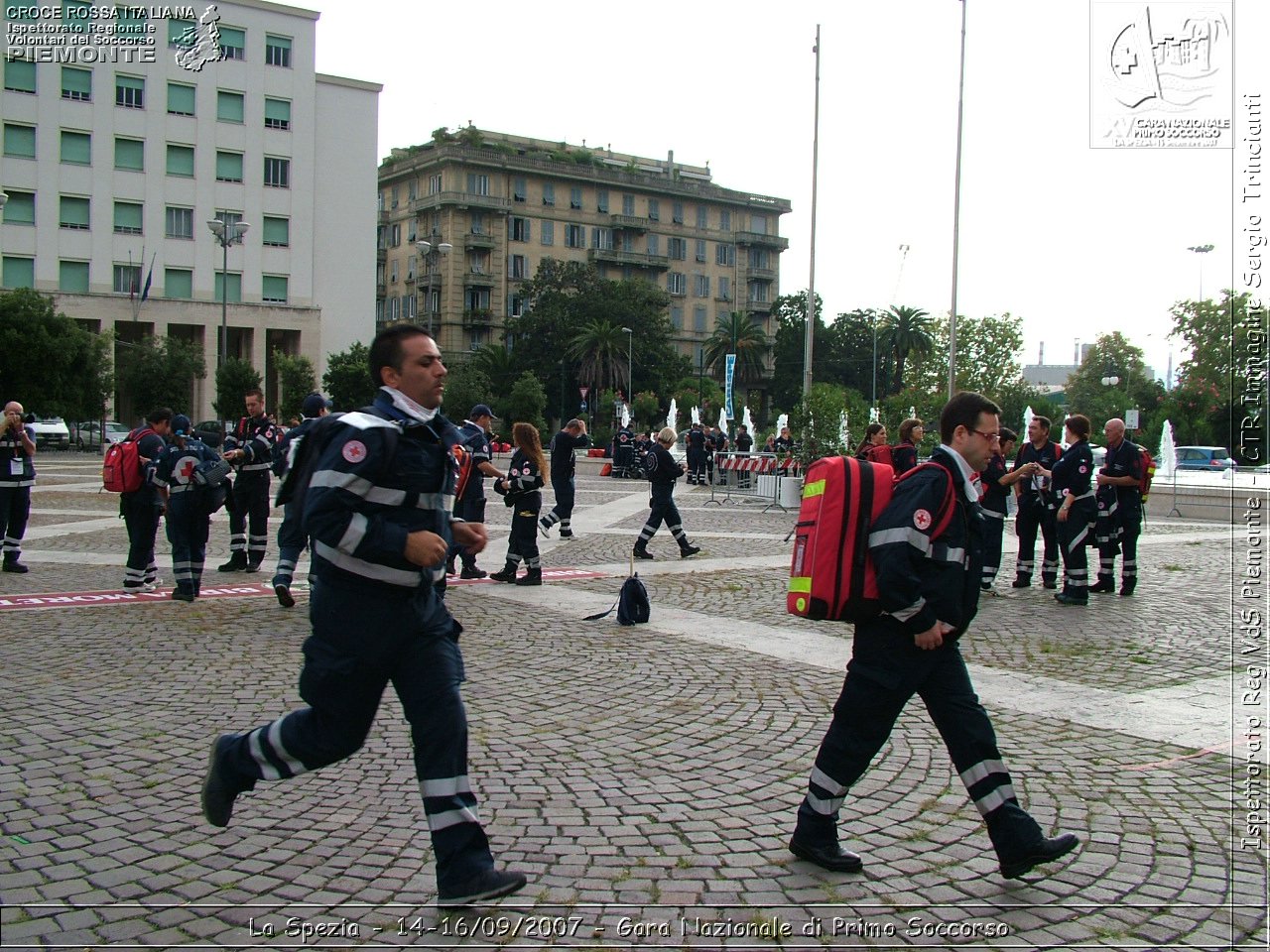 La Spezia - 14-16/09/2007 - Gara Nazionale di Primo Soccorso  - Croce Rossa Italiana - Ispettorato Regionale Volontari del Soccorso Piemonte