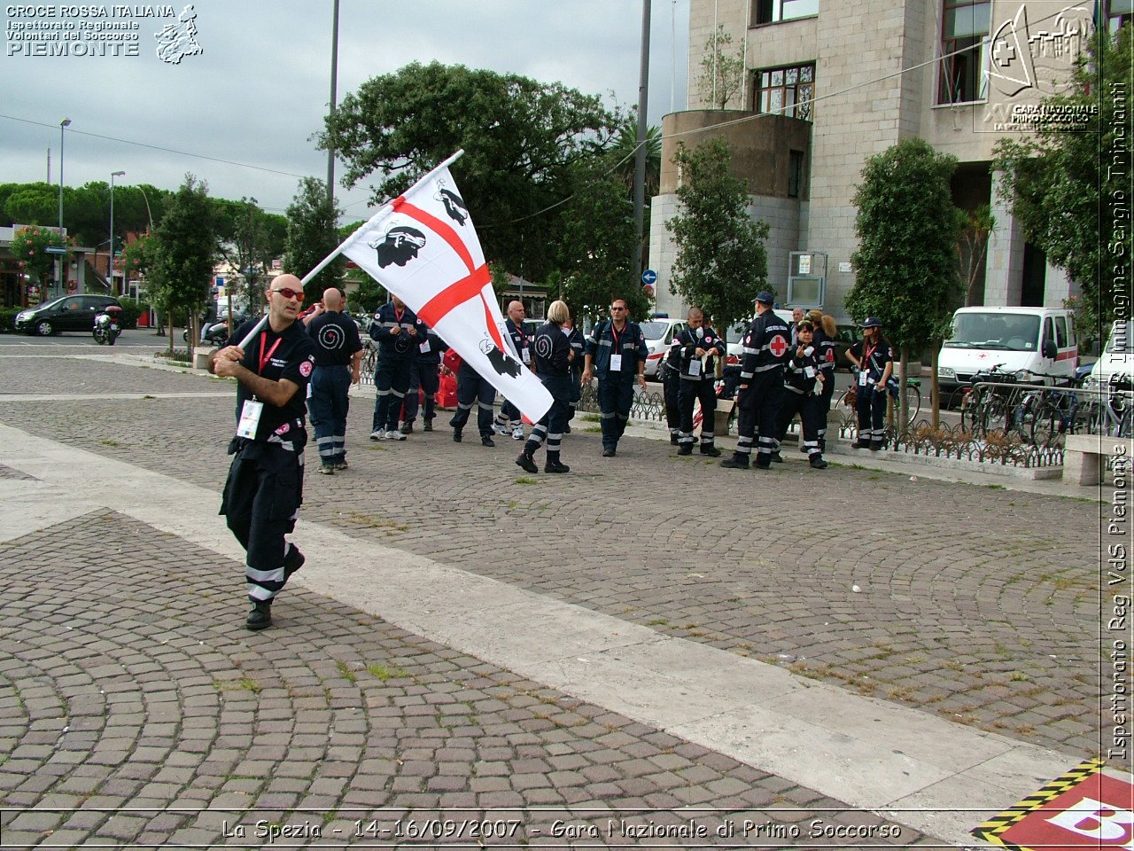 La Spezia - 14-16/09/2007 - Gara Nazionale di Primo Soccorso  - Croce Rossa Italiana - Ispettorato Regionale Volontari del Soccorso Piemonte