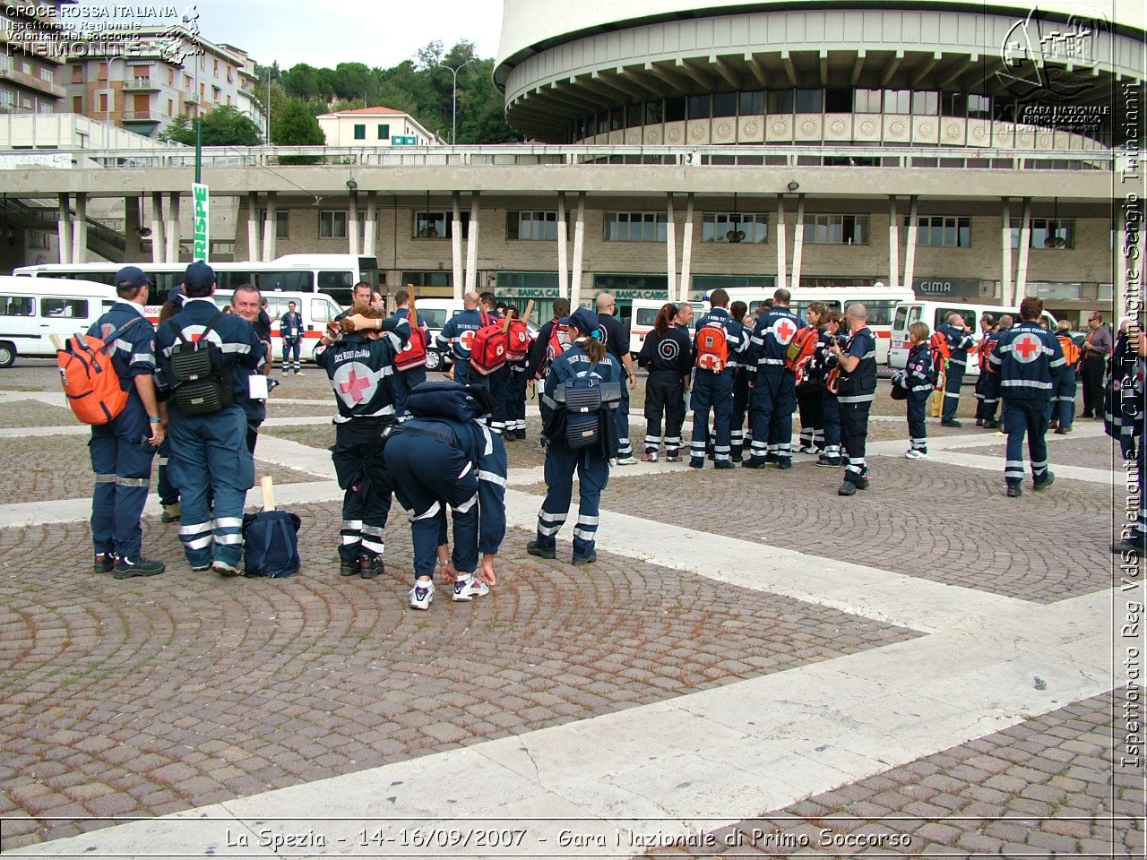 La Spezia - 14-16/09/2007 - Gara Nazionale di Primo Soccorso  - Croce Rossa Italiana - Ispettorato Regionale Volontari del Soccorso Piemonte