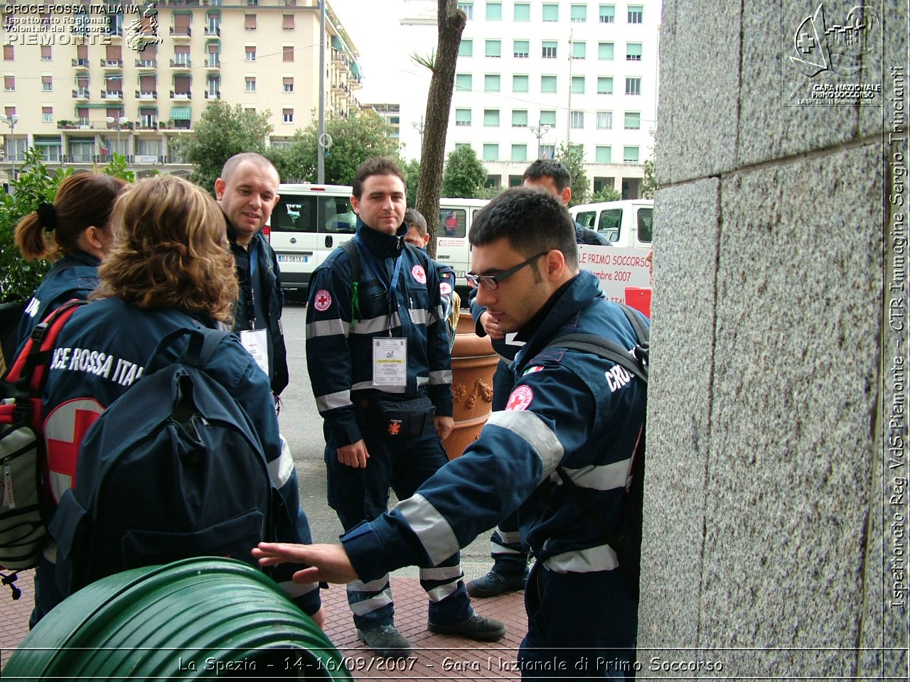 La Spezia - 14-16/09/2007 - Gara Nazionale di Primo Soccorso  - Croce Rossa Italiana - Ispettorato Regionale Volontari del Soccorso Piemonte