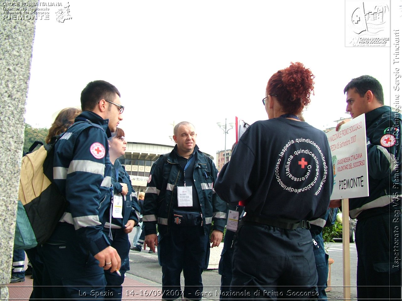 La Spezia - 14-16/09/2007 - Gara Nazionale di Primo Soccorso  - Croce Rossa Italiana - Ispettorato Regionale Volontari del Soccorso Piemonte