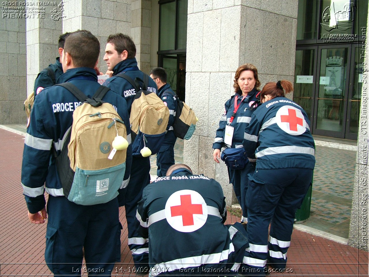 La Spezia - 14-16/09/2007 - Gara Nazionale di Primo Soccorso  - Croce Rossa Italiana - Ispettorato Regionale Volontari del Soccorso Piemonte