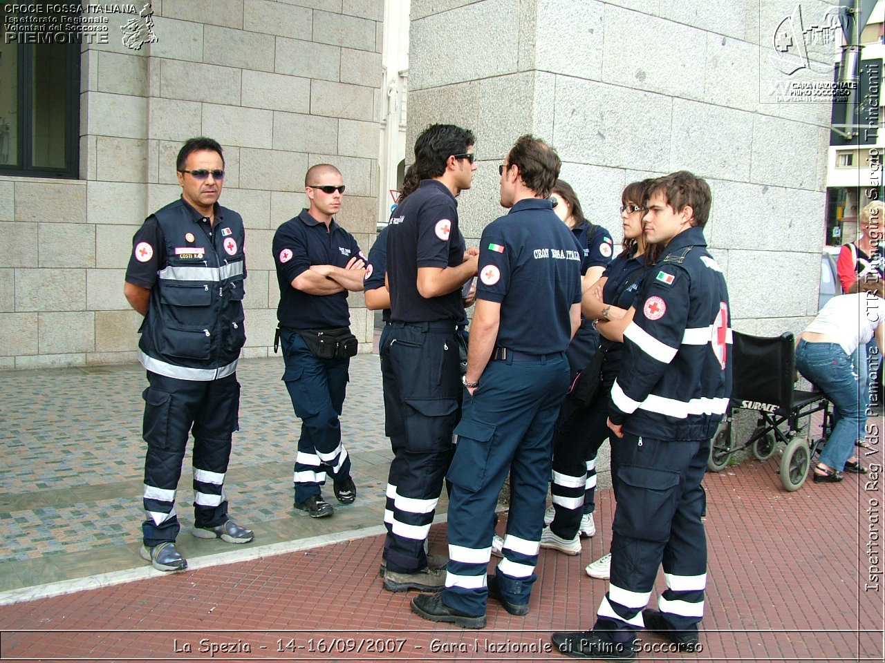 La Spezia - 14-16/09/2007 - Gara Nazionale di Primo Soccorso  - Croce Rossa Italiana - Ispettorato Regionale Volontari del Soccorso Piemonte