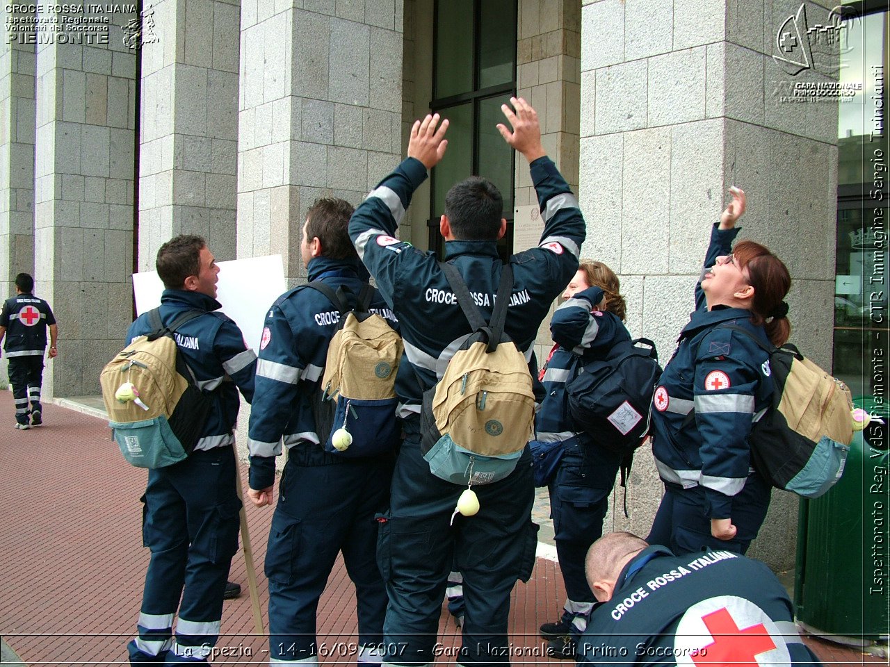 La Spezia - 14-16/09/2007 - Gara Nazionale di Primo Soccorso  - Croce Rossa Italiana - Ispettorato Regionale Volontari del Soccorso Piemonte