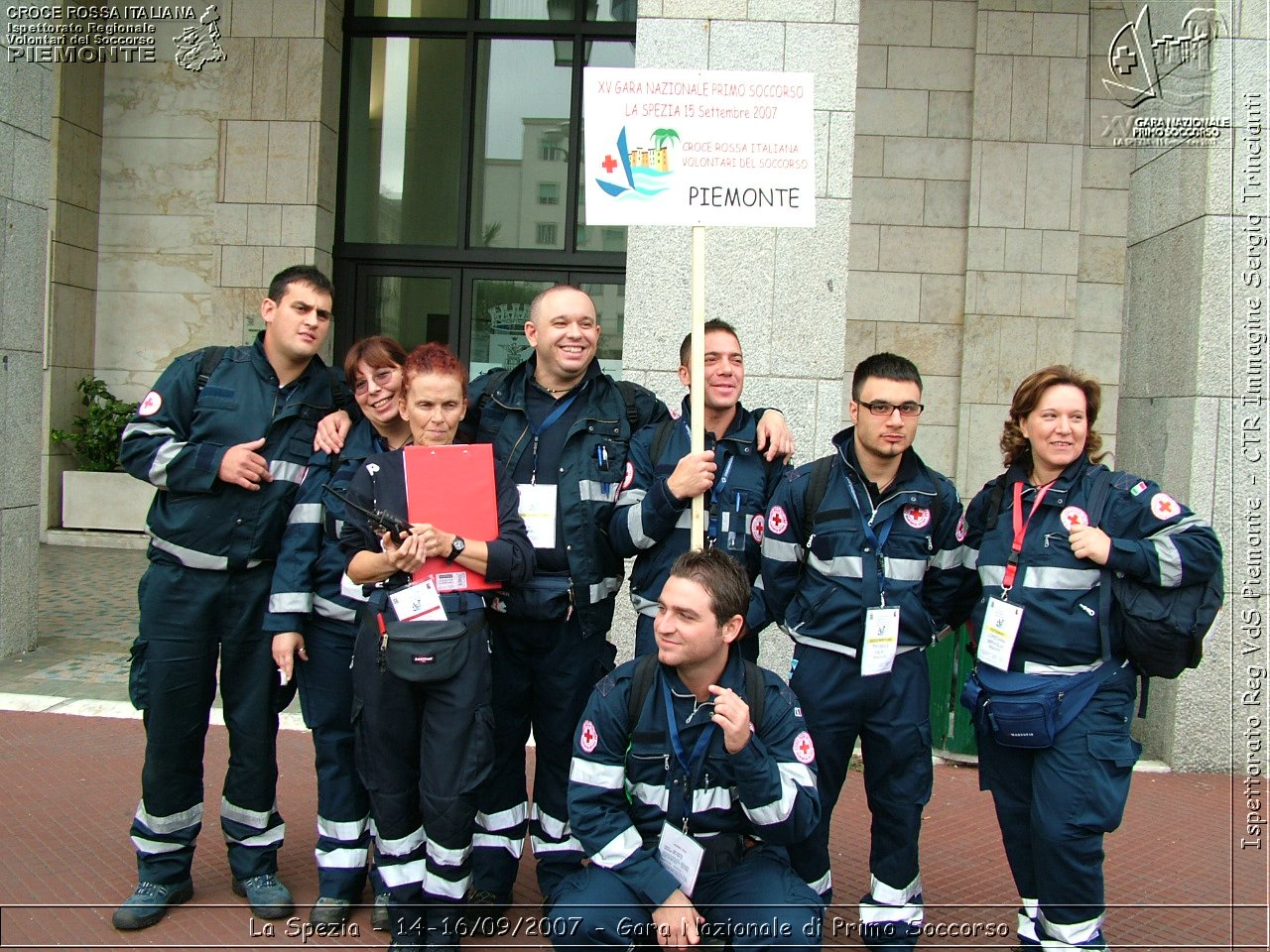 La Spezia - 14-16/09/2007 - Gara Nazionale di Primo Soccorso  - Croce Rossa Italiana - Ispettorato Regionale Volontari del Soccorso Piemonte