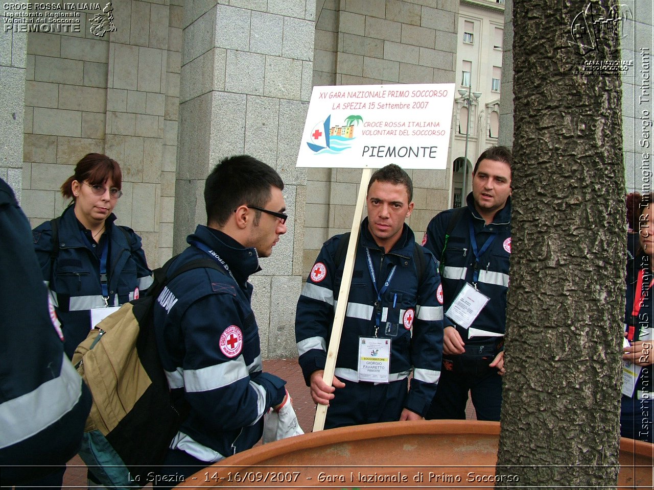 La Spezia - 14-16/09/2007 - Gara Nazionale di Primo Soccorso  - Croce Rossa Italiana - Ispettorato Regionale Volontari del Soccorso Piemonte