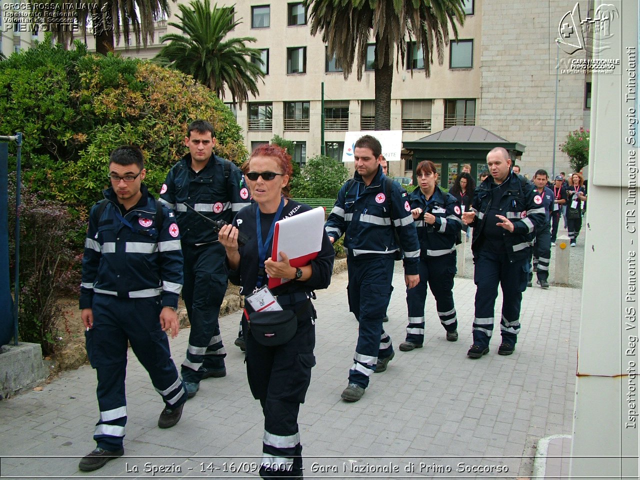 La Spezia - 14-16/09/2007 - Gara Nazionale di Primo Soccorso  - Croce Rossa Italiana - Ispettorato Regionale Volontari del Soccorso Piemonte