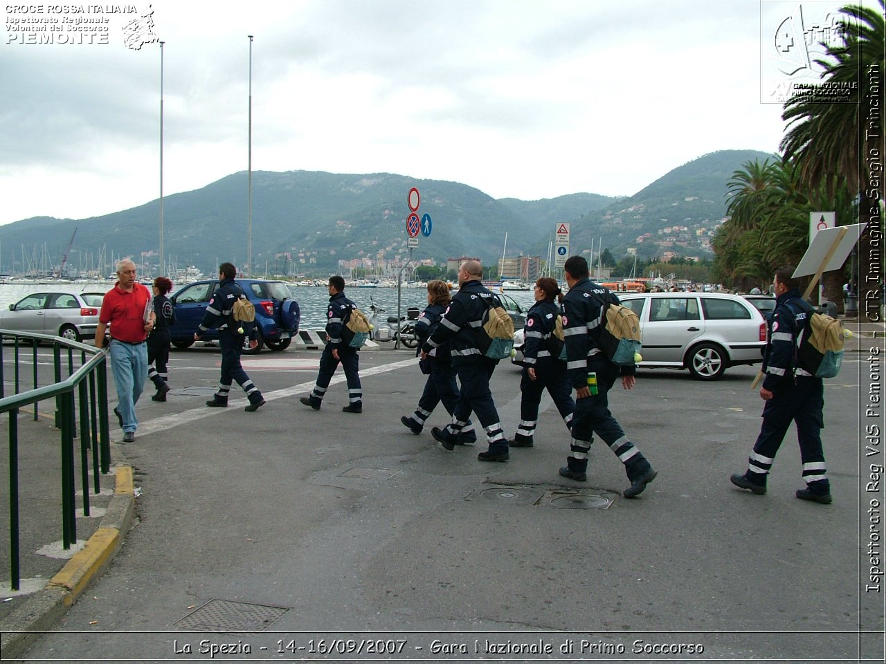 La Spezia - 14-16/09/2007 - Gara Nazionale di Primo Soccorso  - Croce Rossa Italiana - Ispettorato Regionale Volontari del Soccorso Piemonte