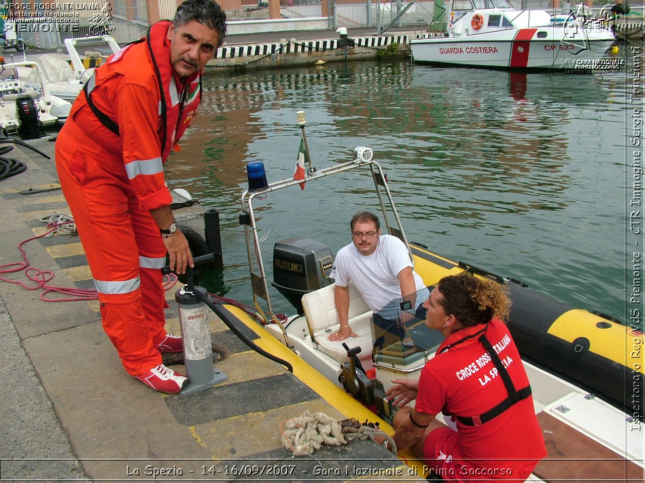 La Spezia - 14-16/09/2007 - Gara Nazionale di Primo Soccorso  - Croce Rossa Italiana - Ispettorato Regionale Volontari del Soccorso Piemonte