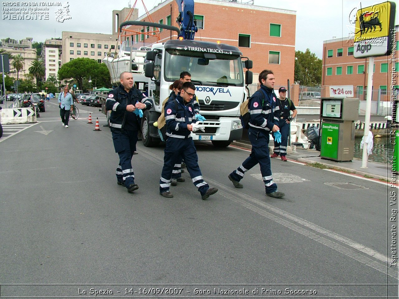 La Spezia - 14-16/09/2007 - Gara Nazionale di Primo Soccorso  - Croce Rossa Italiana - Ispettorato Regionale Volontari del Soccorso Piemonte