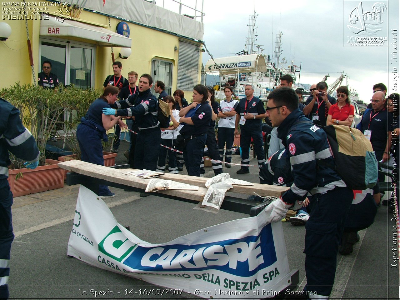 La Spezia - 14-16/09/2007 - Gara Nazionale di Primo Soccorso  - Croce Rossa Italiana - Ispettorato Regionale Volontari del Soccorso Piemonte