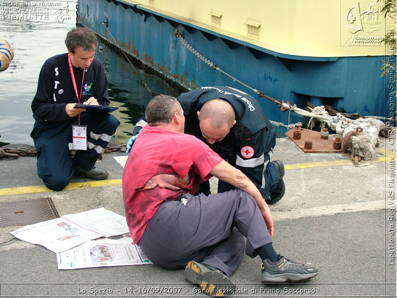 La Spezia - 14-16/09/2007 - Gara Nazionale di Primo Soccorso  - Croce Rossa Italiana - Ispettorato Regionale Volontari del Soccorso Piemonte