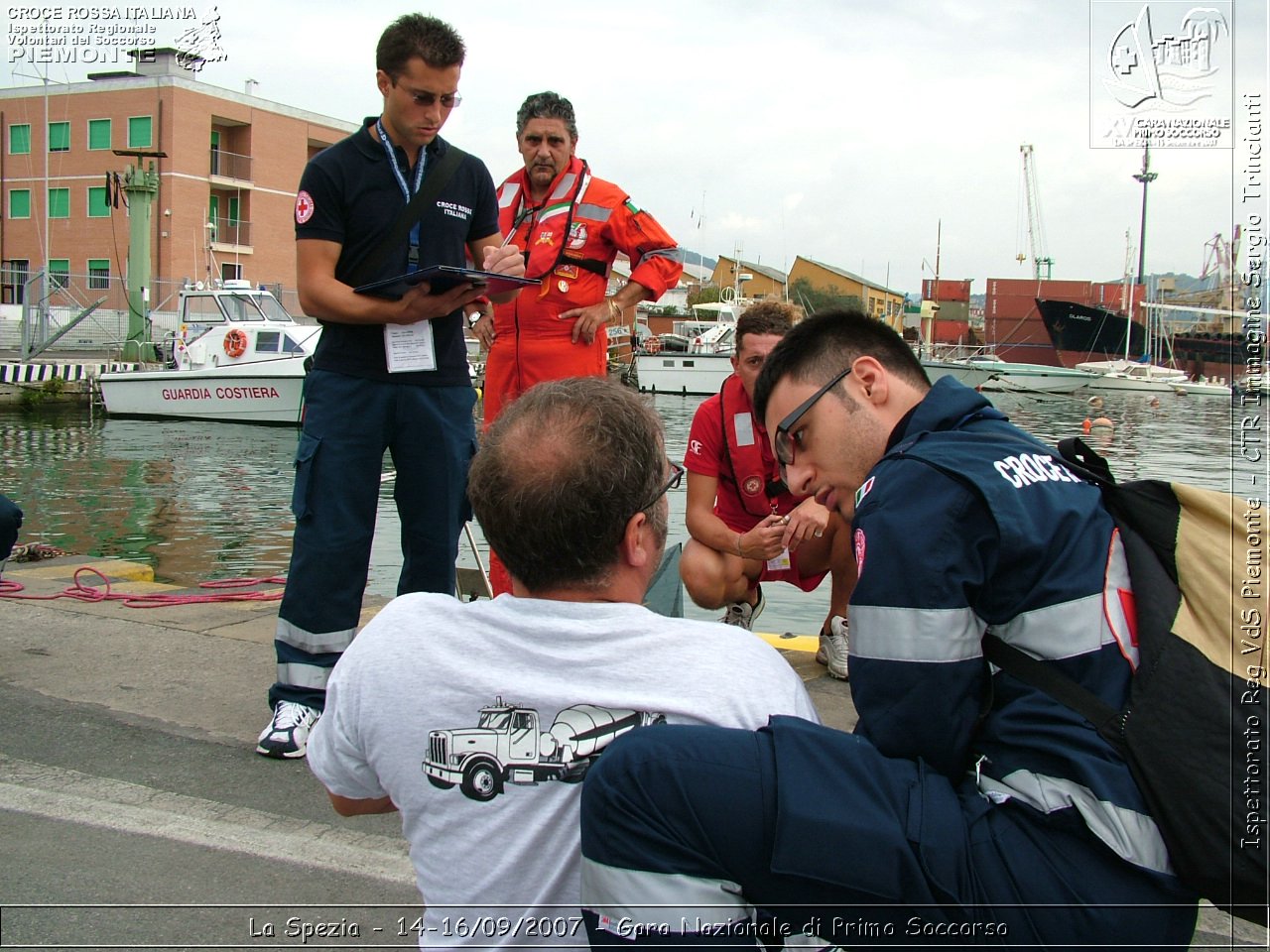 La Spezia - 14-16/09/2007 - Gara Nazionale di Primo Soccorso  - Croce Rossa Italiana - Ispettorato Regionale Volontari del Soccorso Piemonte