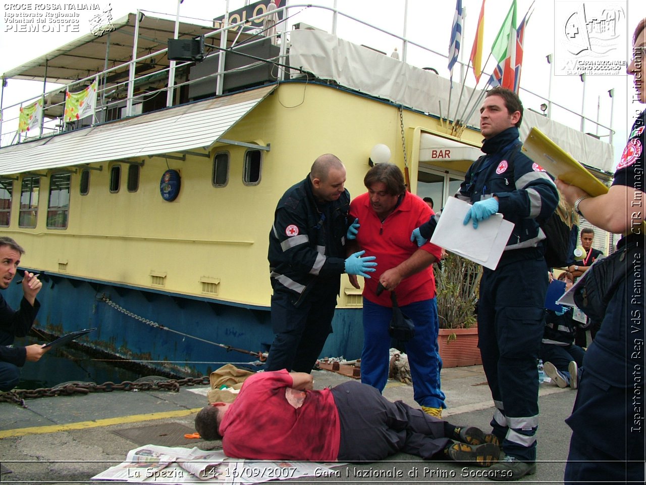 La Spezia - 14-16/09/2007 - Gara Nazionale di Primo Soccorso  - Croce Rossa Italiana - Ispettorato Regionale Volontari del Soccorso Piemonte